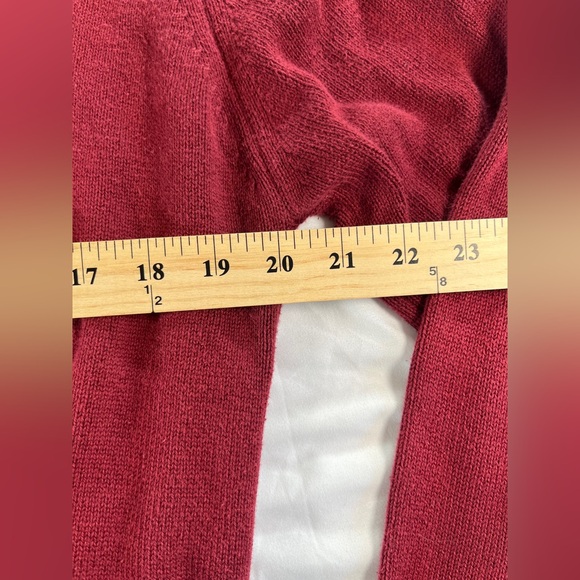 Men's Vintage Pickering Red Long Sleeve Lake Sunapee Country Club Sweater Large - Picture 11 of 15